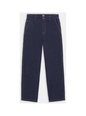 代购Dickies男士休闲裤耐穿舒适宽松深蓝日常休闲牛仔裤百搭简约