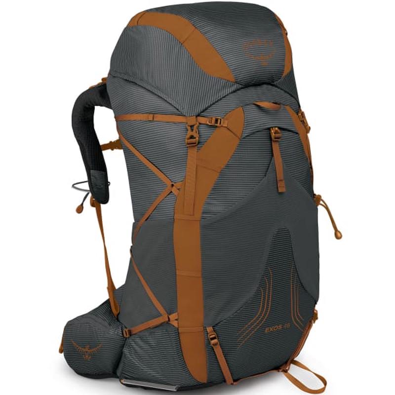 代购OSPREY男士登山包AirSpeed悬挂系统透气网背加垫腰带压缩带4