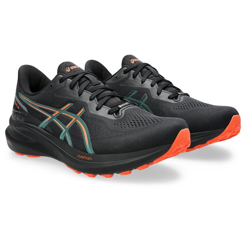 Asics/亚瑟士男子专业缓震跑步鞋越野训练GTX防水 jogging鞋