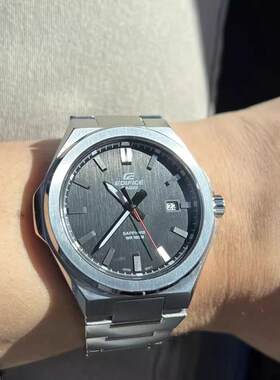 卡西欧男表 Casio Edifice 蓝宝石镜面大表盘手表男 EFB-108D-7AV