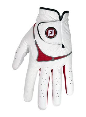 代购Footjoy男士手套防滑透气白色皮革高尔夫户外球手套爆款简约