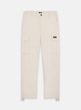 代购Dickies男士休闲裤耐磨实用米色直筒户外日常工装裤百搭简约