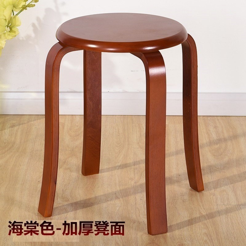清仓阳台古筝圆形柚木实木圆凳子餐桌登子休闲古筝凳加固圆凳特价