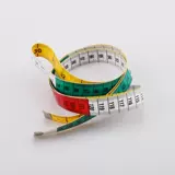 Цветная линейка для пуговиц, рулетка, специальная мягкая портновская линейка, портновская линейка, линейка для измерения одежды, линейка для измерения талии, линейка для измерения бюста