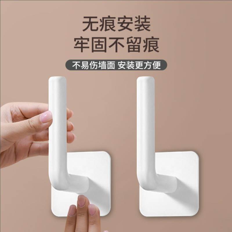 挂钩强力承重粘胶免打孔厨房粘钩粘贴壁挂墙上挂衣架置物墙壁无痕