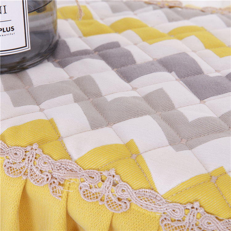 空调罩简约清新防尘多用盖布方形立式柜机空调防尘罩方形空调盖i.