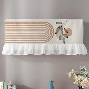 空调防尘罩开机不取防直吹卧室挂机挡风罩子简约品牌通用空调罩套