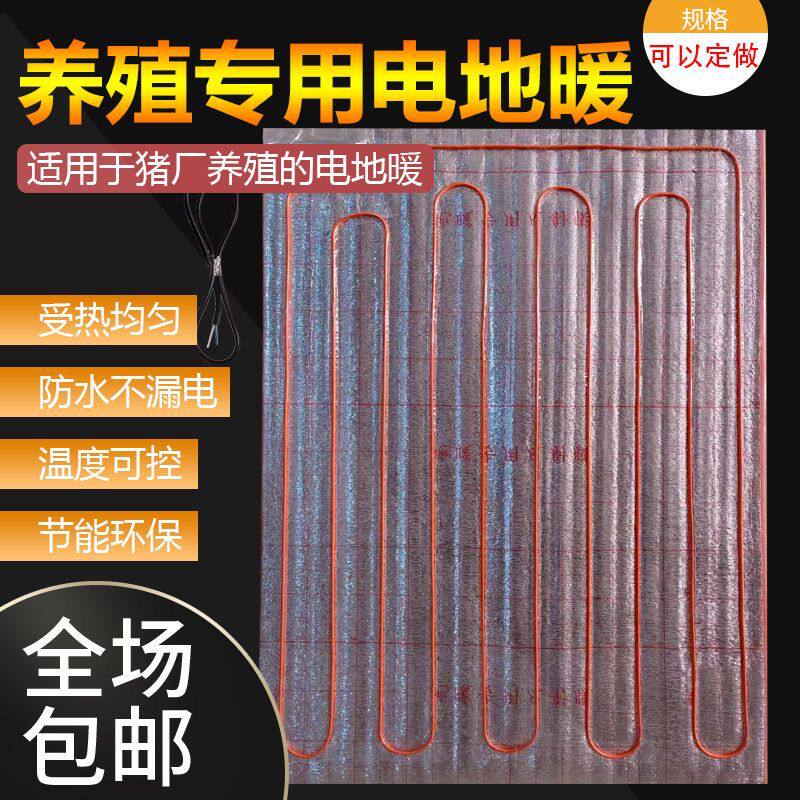 高端猪用地暖碳钎维电地暖兽用小仔猪养殖专用电地暖电热板毯猪舍