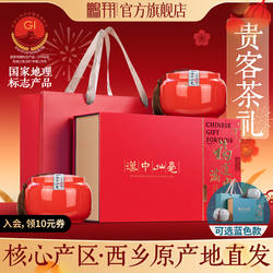 2025新茶鹏翔明前采摘陕西汉中午子仙毫高山雀舌特级绿茶瓷罐礼盒