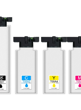 兼容爱普生WF-C879Ra打印机墨水盒Pro WF-C878Ra WF-C879Ra T05A1彩色墨水袋Epson黑色颜料墨水盒墨包 非原装