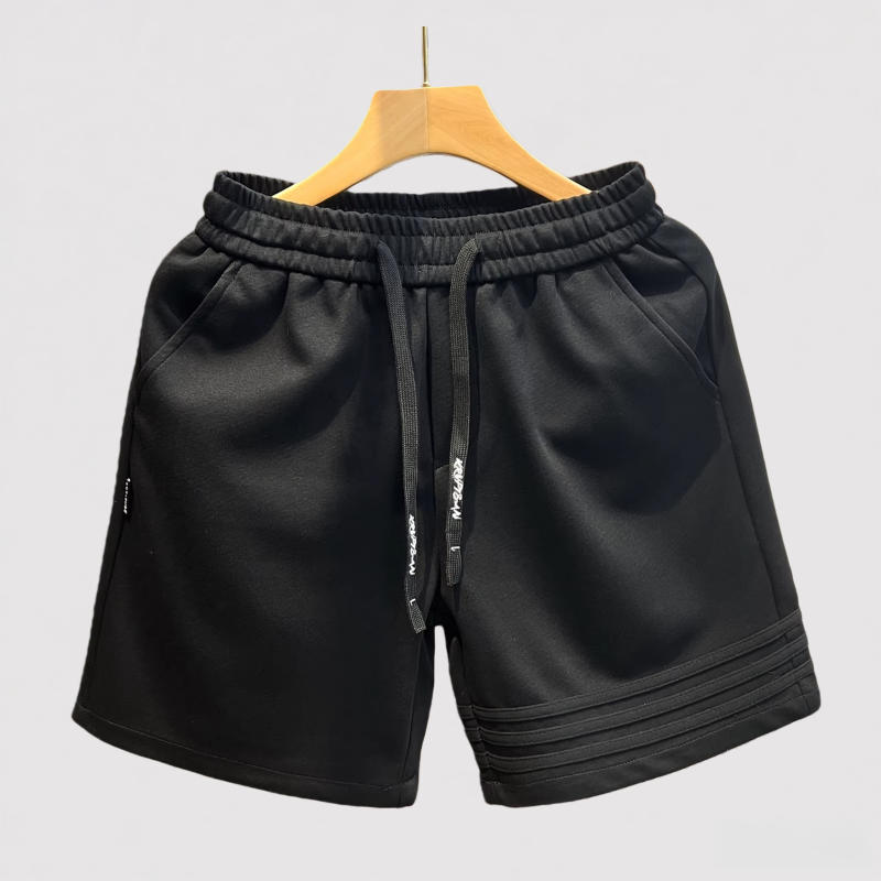 设计感高端重磅三条杠运动休闲短裤男美式复古卫裤夏季宽松五分裤,男装,短裤,淘宝优惠券,粉丝福利购,淘宝优惠卷