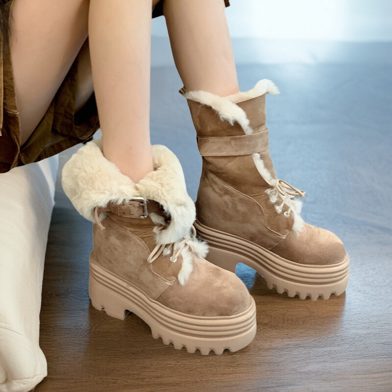 孟行雪地靴冬季休闲百搭保暖御寒