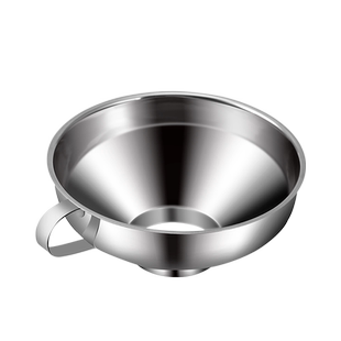 尚合不锈钢家用漏斗大口径倒油打酒厨房分装大口大漏斗器勺子漏子