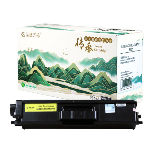 莱盛光标传承 粉仓 LSGBCC-BRO-TN370Y 黄色 适用于Brother HL-4150CDN/4570CD