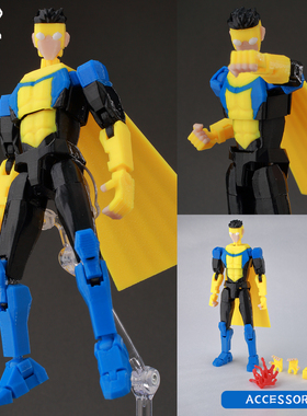 9L3D打印无 敌少侠多关节超可动人偶幸运13手办动漫游戏周边玩具