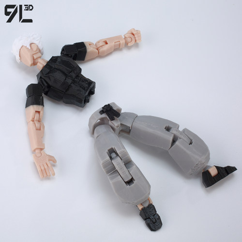9L3D打印幸运13多关节可动人偶腰斩五条悟咒宿回战手办模型玩具