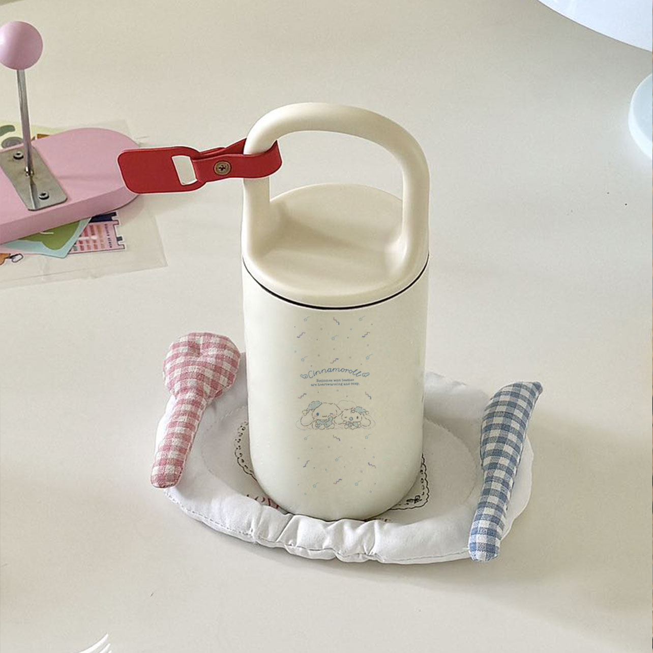 谁能不爱！睡衣大耳狗 316不锈钢保温杯，睡衣造型大耳狗萌力拉满