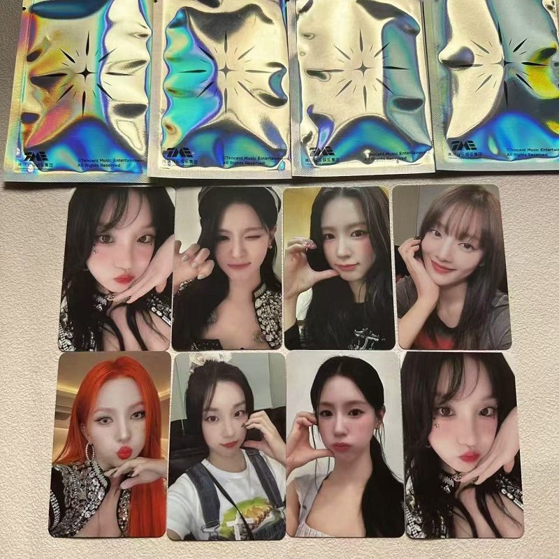 gidle女娃IDLE2024回忆录星光卡一包一张小卡照片卡同款周边自制