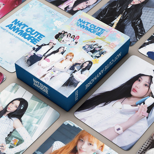 55张ILLIT专辑NOT CUTE ANYMORE单曲周边自制明信片小卡 李沅禧