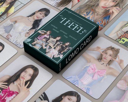 （G)IDLE ins小卡2023 WORLD TOUR世巡 周边卡片宋雨琦gidle55张