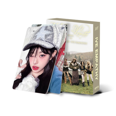 55张IVE 第三张迷你专辑Empathy小卡LOMO卡收藏卡张元英小卡自印