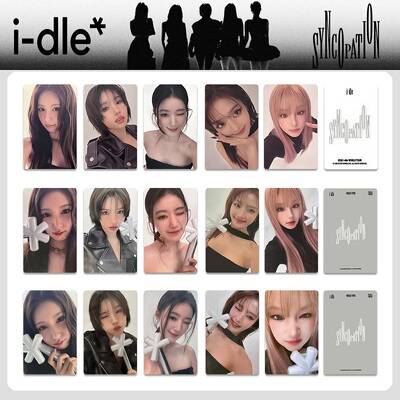 IDLE世巡小卡SYNCOPATION入场卡随机卡特典卡i-dle演唱会自印小卡
