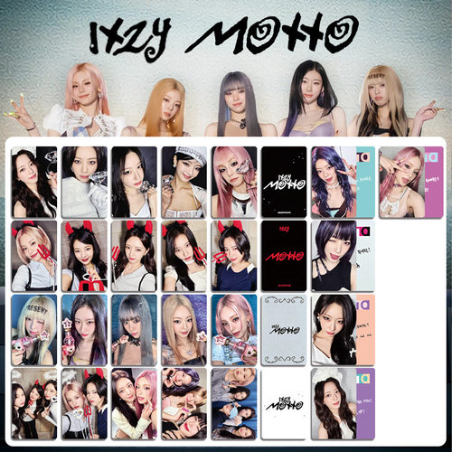 ITZY 周边小卡 MOTTO自印照片卡明信片随机卡特典3寸小卡 黄礼志