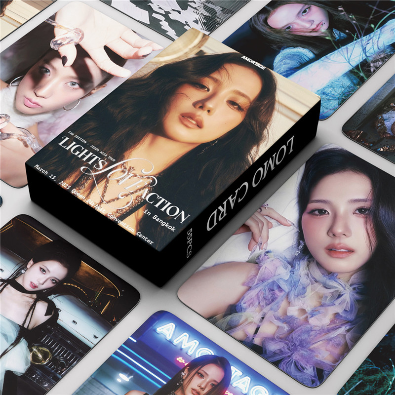 JISOOAMORTAGE自印卡片