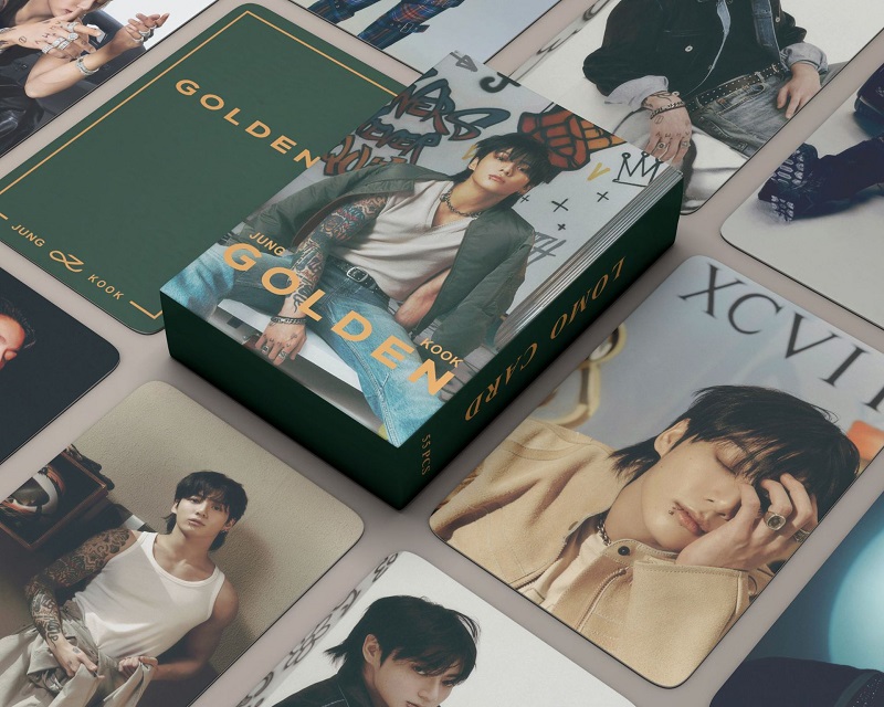 田柾国个人镭射自印小卡