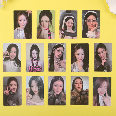 I-DLE叶舒华迷你8专辑We are照片非官方正版自印小卡宋雨琦赵美延