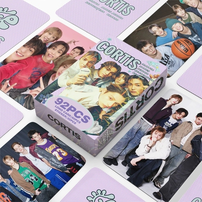 92张小卡CORTIS马丁 赵雨凡周边自印3寸双面小卡贴纸LOMO卡应援卡