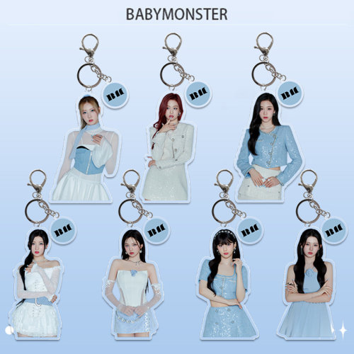 BABYMONSTER宝怪专辑FOREVER亚克力钥匙扣挂件ASA郑雅娴自制挂饰