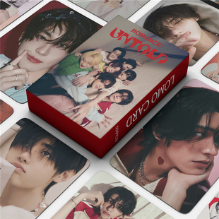 E团自印周边双面小卡ROMANCE :UNTOLD朴成训梁祯元照片收藏卡55张