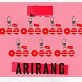 防弹少年团正规5专辑ARIRANG双扣亚克力钥匙扣自制周边挂件配饰