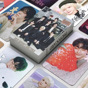 55张ATEEZ 2026 SEASON‘S GREETINGS双面卡片自印小卡3寸明信片