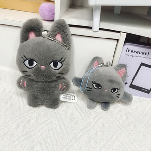 KPOP 吒 女团 吉赛尔柳智敏卡通娃娃宁艺卓钥匙扣手机挂件ins玩偶