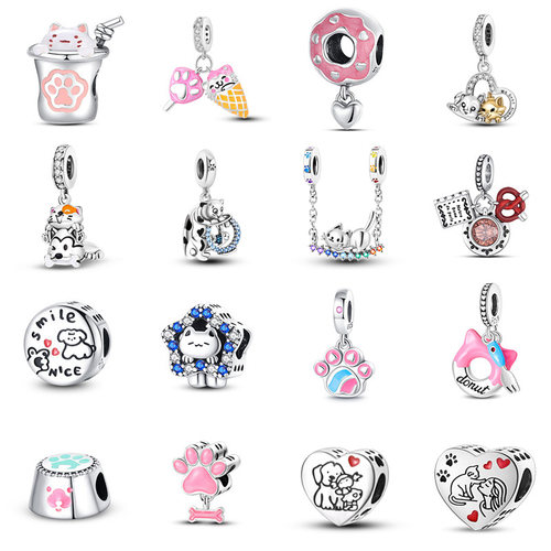 原创萌宠系列串珠DIY手链配饰