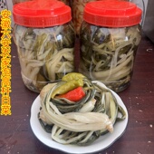 安徽六安腌白菜农家手工泡长杆大白菜箭杆白酸菜腌菜咸菜酸大白菜