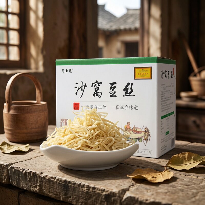 湖北鄂州豆丝特产沙窝豆饼折豆粑农家胡桥豆糕绿豆黄豆豆皮礼盒