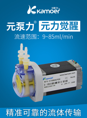 卡默尔蠕动泵步进电机泵耐腐蚀pump小型实验仪器PWM自吸泵24v水泵