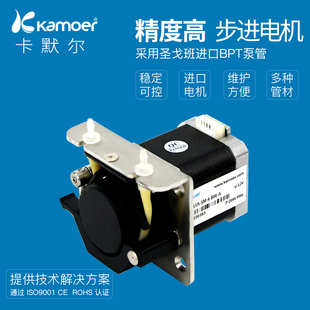 蠕动泵12v步进电机小型直流自吸泵24v微型卡默尔小泵不锈钢抽水泵