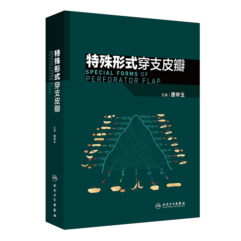 特殊形式穿支皮瓣 唐举玉 主编 临床血管体区术式发展皮瓣唐氏分类法骨科手外科显微外科医学原创性 人民卫生出版社9787117369077
