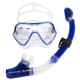 夏浪风防雾浮潜套装 呼吸管男女硅胶面罩防水 钢化玻璃潜水镜全干式