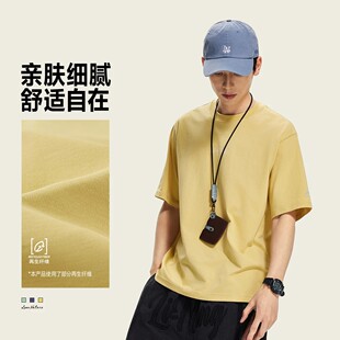 李宁短袖T恤男女款夏季新款冰感开松排湿吸汗舒适柔软宽松文化衫