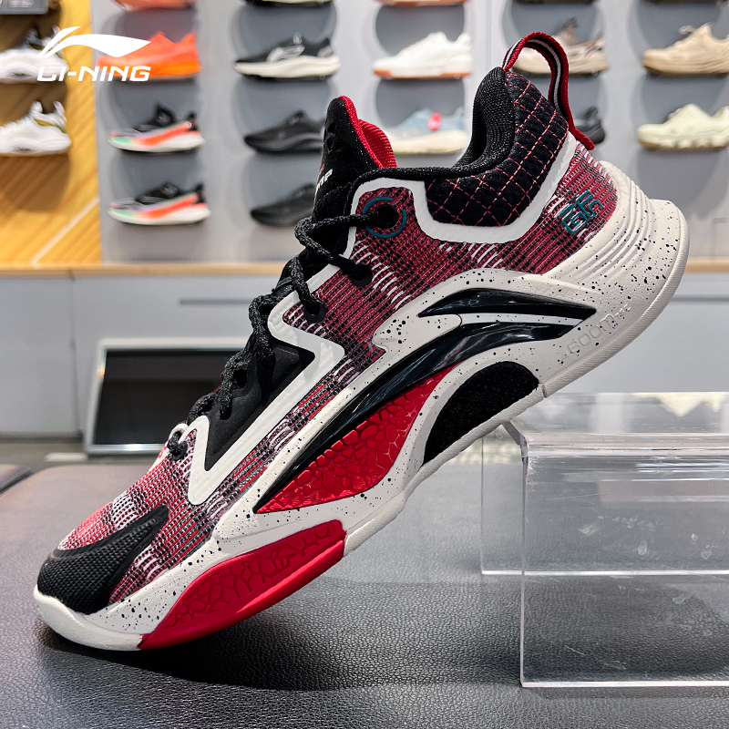 正品李宁反伍追猎1篮球鞋外场