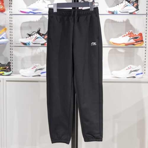 李宁秋冬男女大童休闲运动卫裤