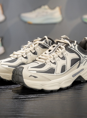 李宁春季男女户外徒步跑步鞋CF溯林影正品反光回弹徒步鞋AHTV033