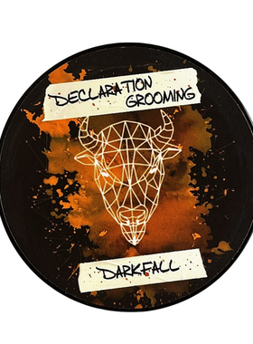 美国Declaration Grooming剃须皂DG荤皂Darkfall深秋刮胡泡沫皂