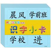 快乐字宝宝小字卡7学前班上册幼小衔接配套教具卡片幼儿园教材语文课本培训班用书看图识字阅读语言开发早教启蒙阅读3 6岁儿童书籍