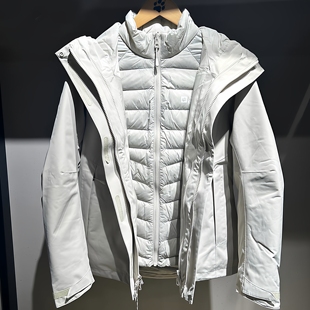 JackWolfskin 狼爪2025秋冬女户外羽绒内胆防水保暖冲锋衣A65694